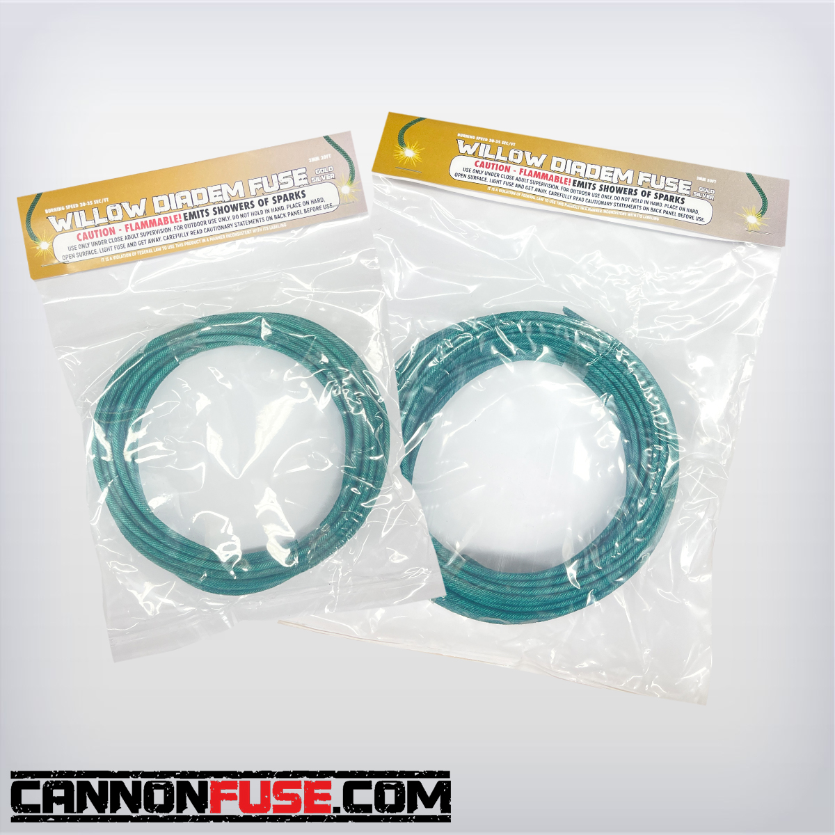 Willow Diadem Fuse Gold Silver (30-35 sec/ft)