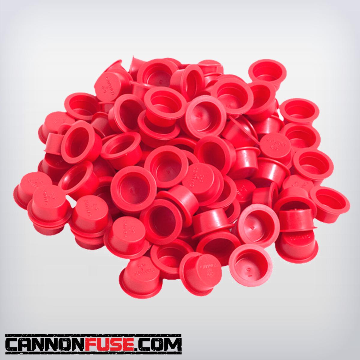 Red Plastic Plug (9/16")