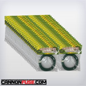 Case of Green Safety Fuse (25-30 sec/ft)