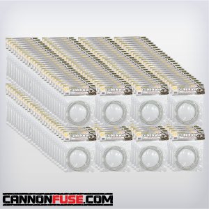 Case of White Safety Fuse (0.3-1.25 sec/ft)