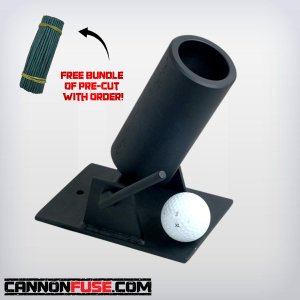 Black Powder Golf Ball Mortar