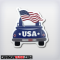 USA Cannon Fuse Bumper Sticker