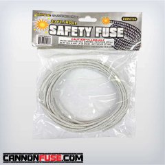 White Safety Fuse (0.3-1.25 sec/ft)
