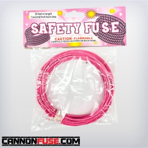 Pink Safety Fuse (10 sec/ft)